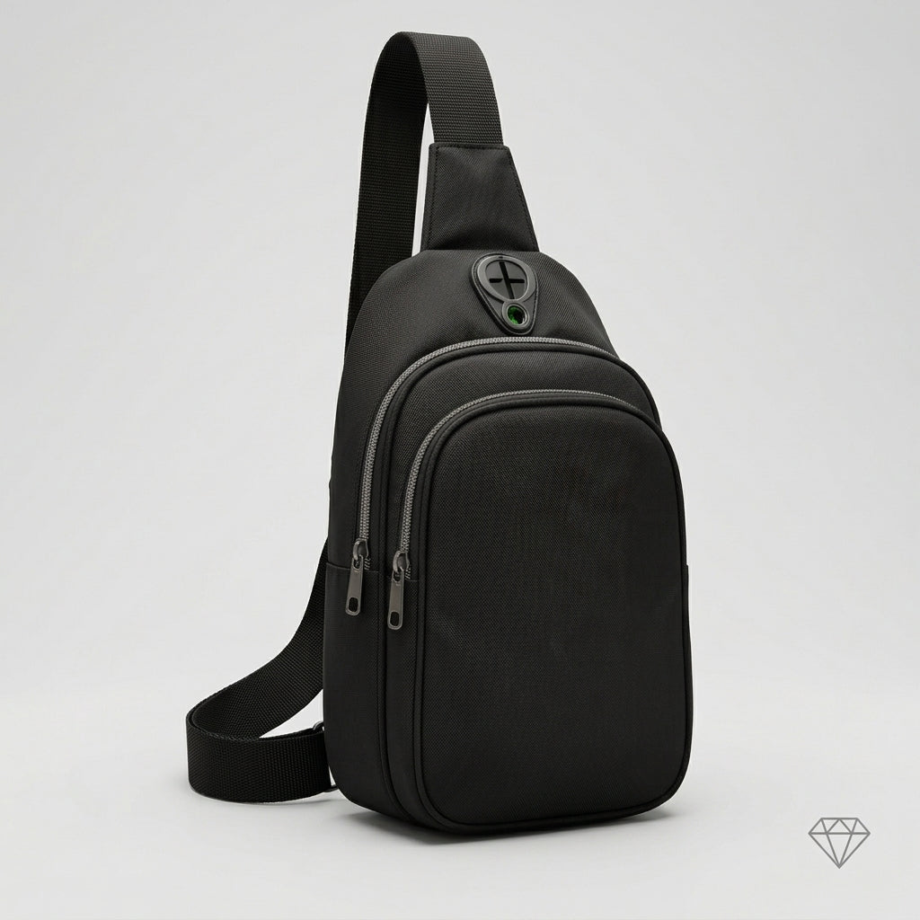 Cross Body Sling Bag - Black